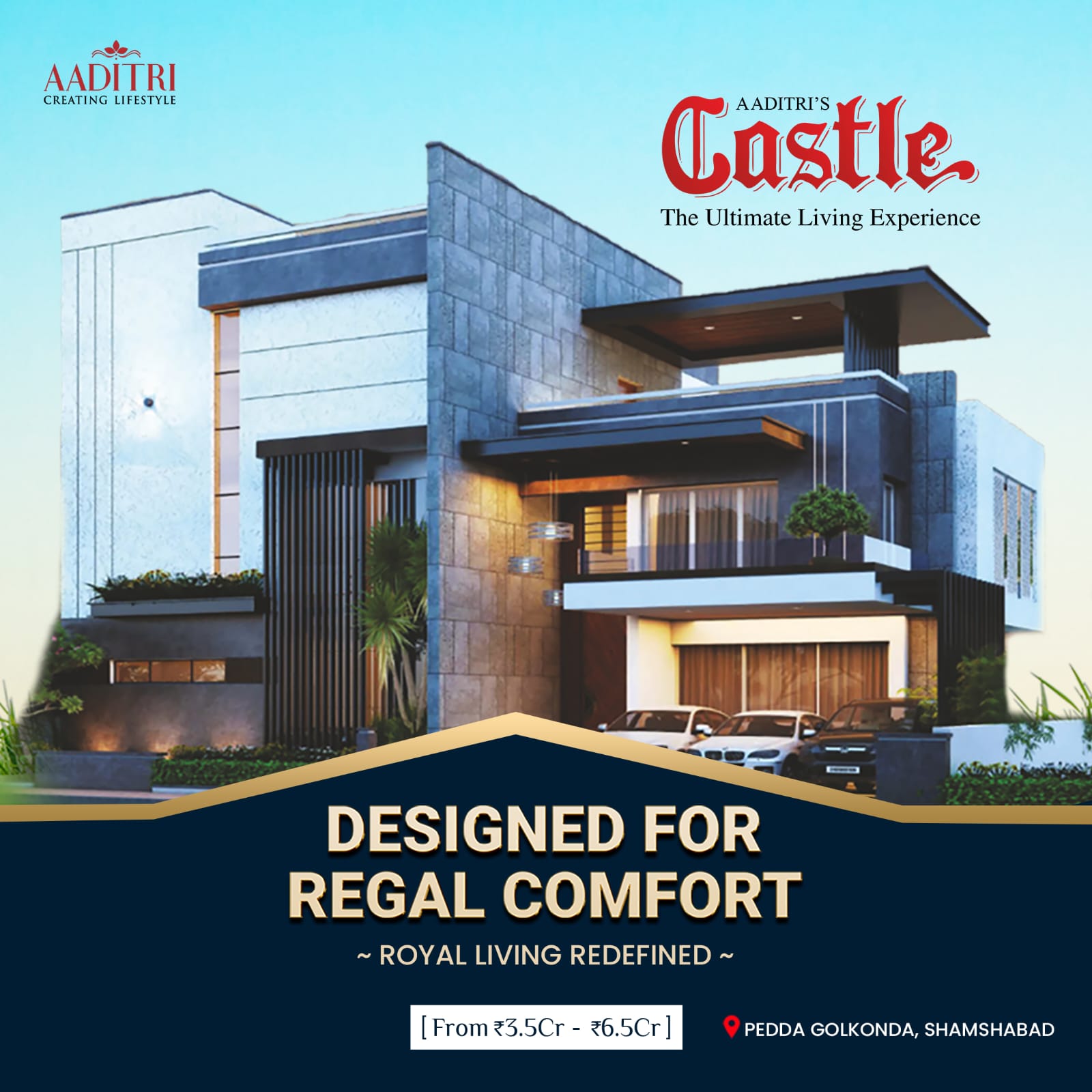 AADITRI’s Castle - Pedda Golkonda, Shamshabad