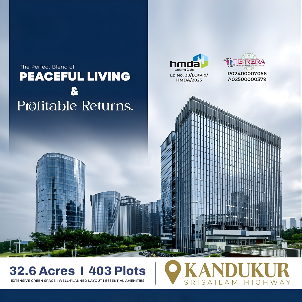 Kandukur Open Plots — Srisailam Highway