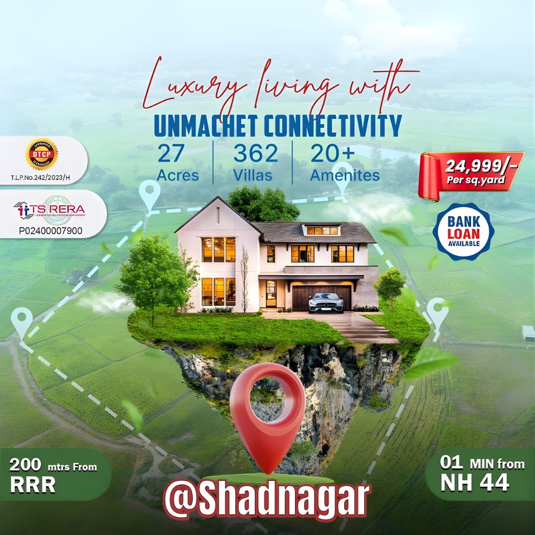 Luxury Villas — Shadnagar